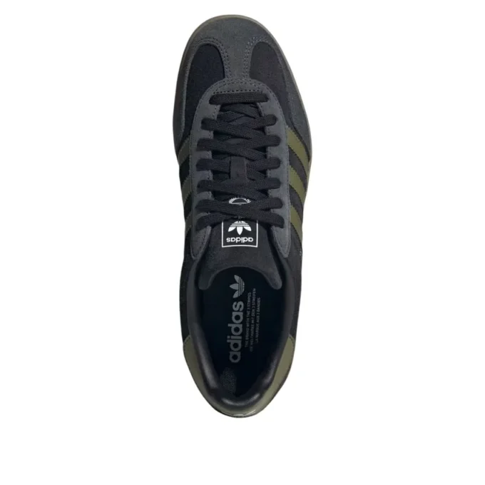 Adidas Gazelle Indoor «Core Black Focus Olive»