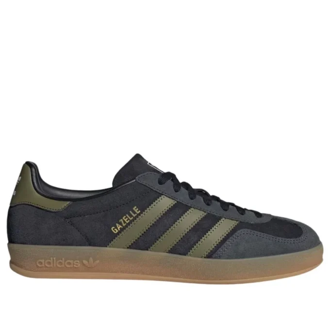 Adidas Gazelle Indoor «Core Black Focus Olive»