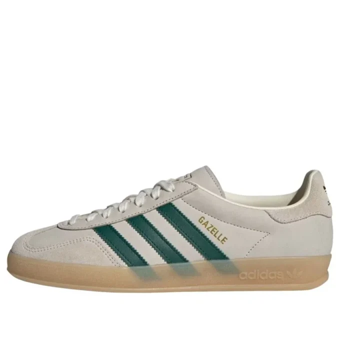 Adidas Gazelle Indoor «Cream White Green Gum»