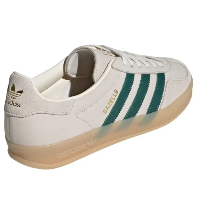 Adidas Gazelle Indoor «Cream White Green Gum»