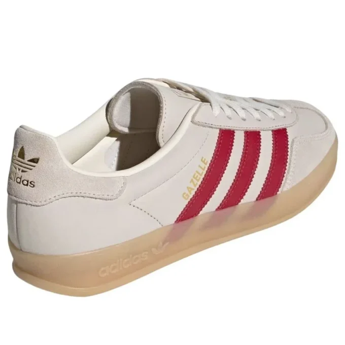 Adidas Gazelle Indoor «Cream White Red Gum»