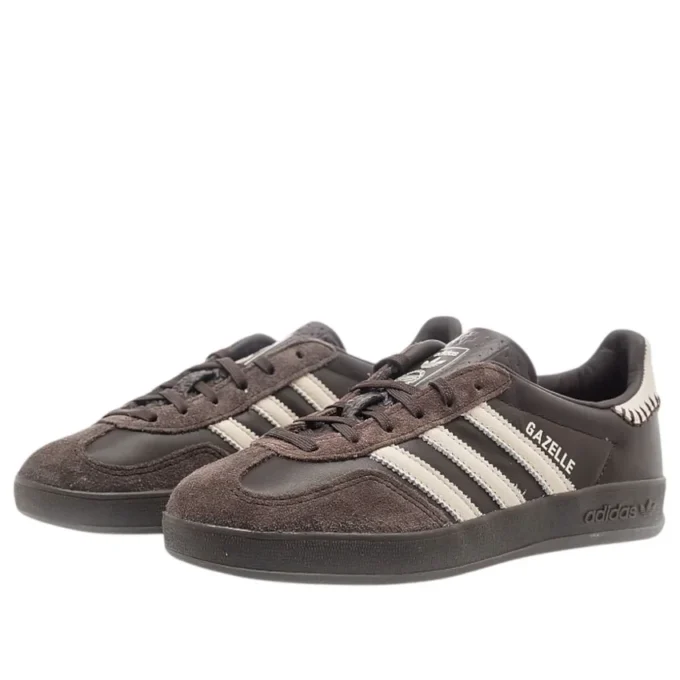 Adidas Gazelle Indoor «Dark Brown Wonder White»