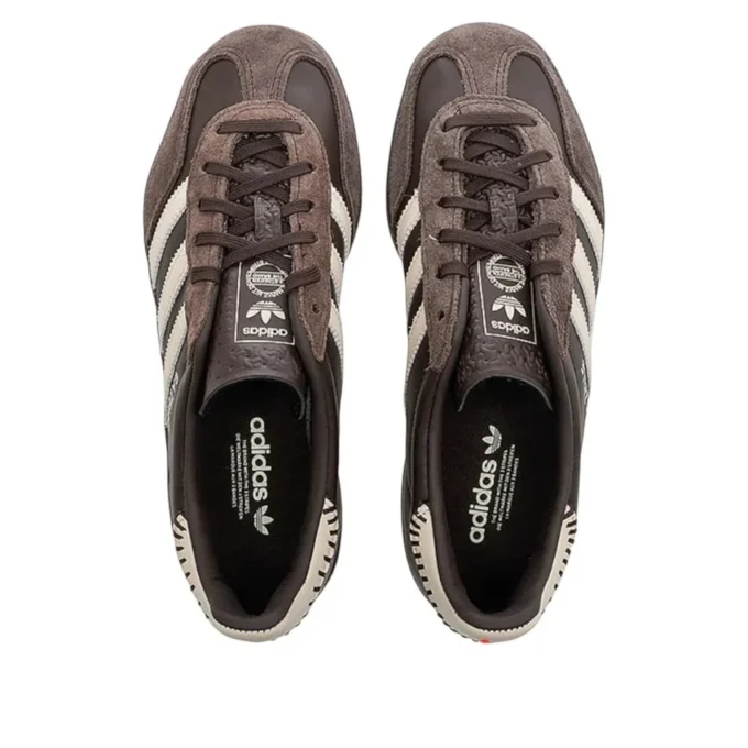 Adidas Gazelle Indoor «Dark Brown Wonder White»