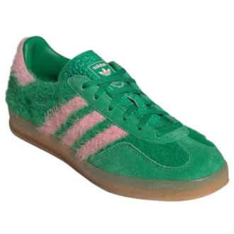Adidas Gazelle Indoor Furry «Green Pink»