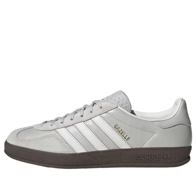 Adidas Gazelle Indoor «Grey Core White Gum»