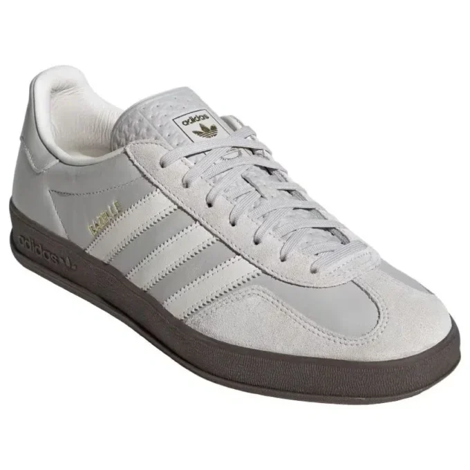 Adidas Gazelle Indoor «Grey Core White Gum»