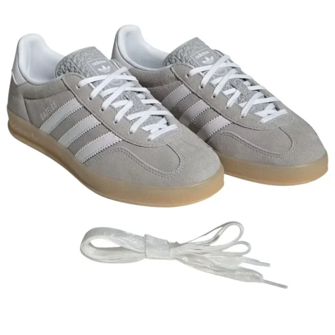 Adidas Gazelle Indoor «Grey White Gum»