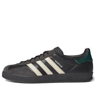 Adidas Gazelle Indoor Leather «Black Brown Green»