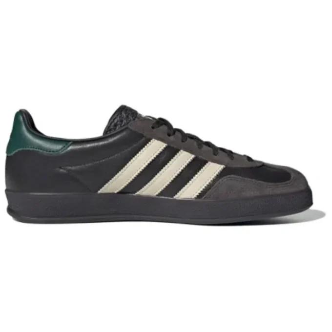 Adidas Gazelle Indoor Leather «Black Brown Green»