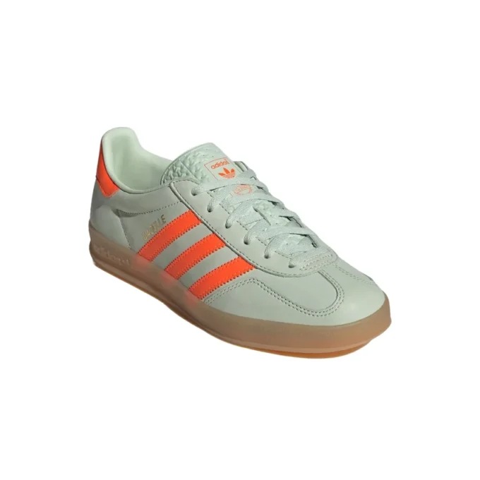 Adidas Gazelle Indoor «Linen Green Solar Orange»
