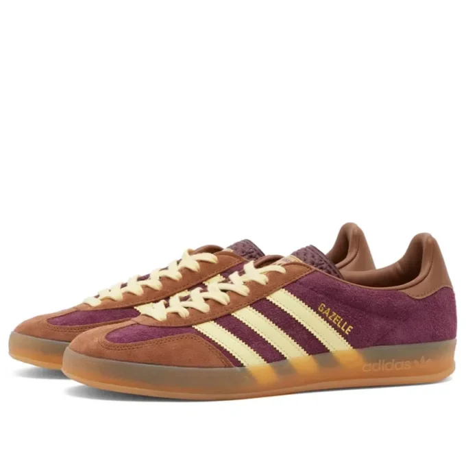 Adidas Gazelle Indoor «Maroon Almost Yellow»