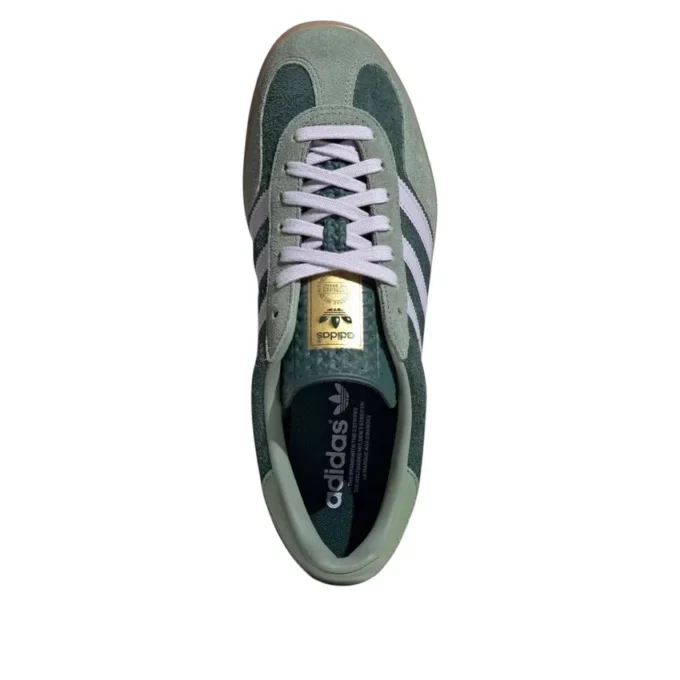Adidas Gazelle Indoor «Mineral Green Silver Dawn»