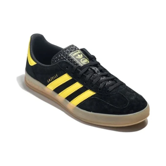Adidas Gazelle Indoor «Negro Amarillo»