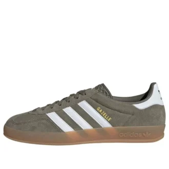 Adidas Gazelle Indoor «Olive Strata Cloud White»