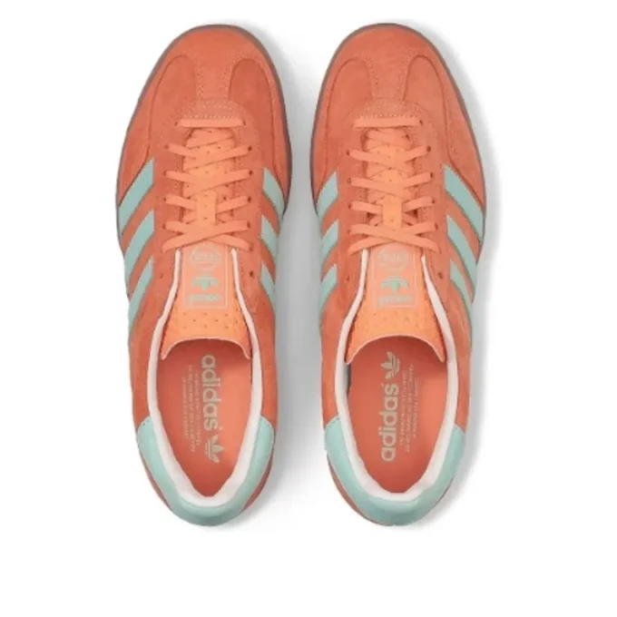Adidas Gazelle Indoor «Orange Green Tan»