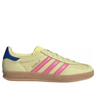 Adidas Gazelle Indoor «Powder Yellow Lucid Pink»