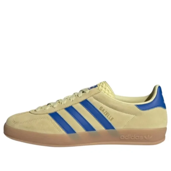 Adidas Gazelle Indoor «Powder Yellow Royal Blue»