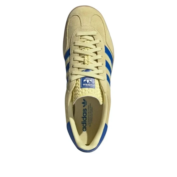 Adidas Gazelle Indoor «Powder Yellow Royal Blue»