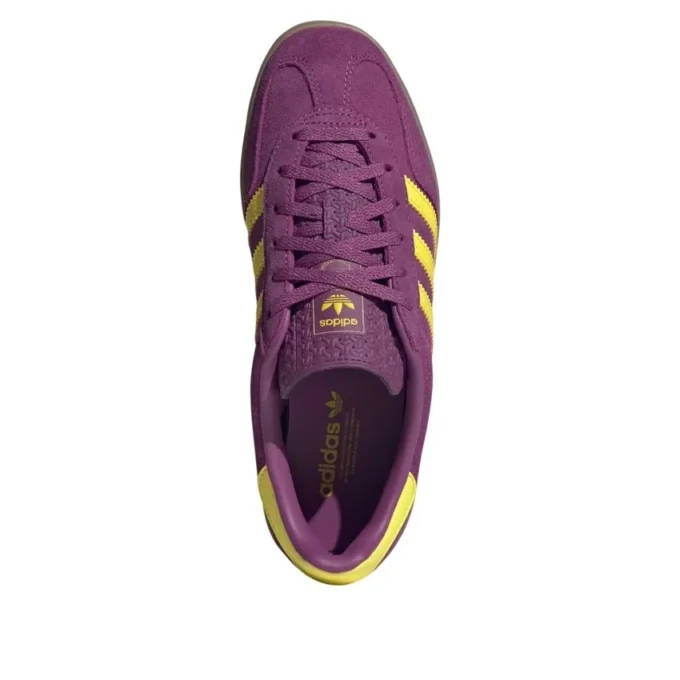 Adidas Gazelle Indoor «Rich Mauve Bright Yellow»