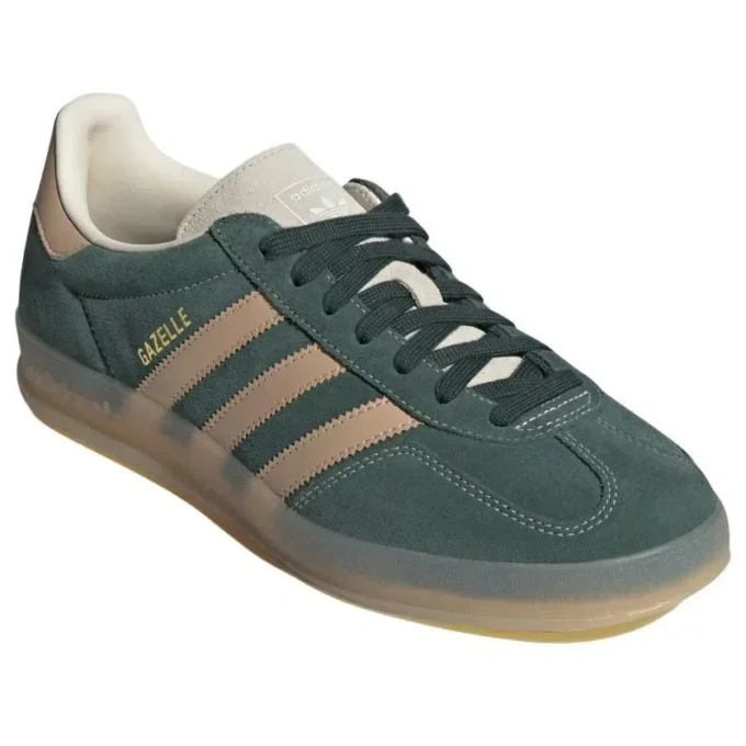 Adidas Gazelle Indoor «Shadow Green Warm Sandstone»