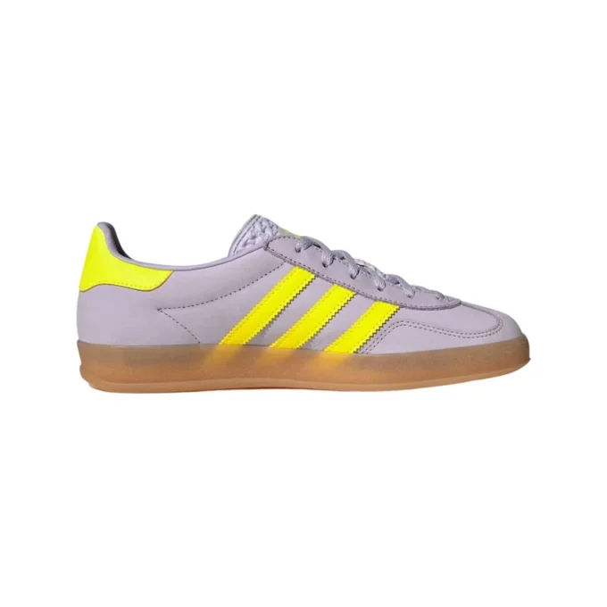 Adidas Gazelle Indoor «Silver Dawn Solar Yellow»