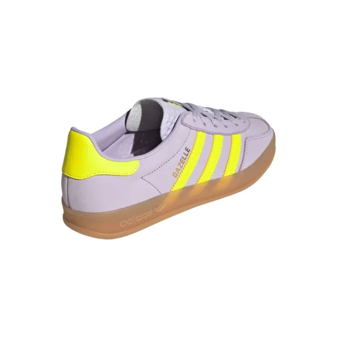 Adidas Gazelle Indoor «Silver Dawn Solar Yellow»
