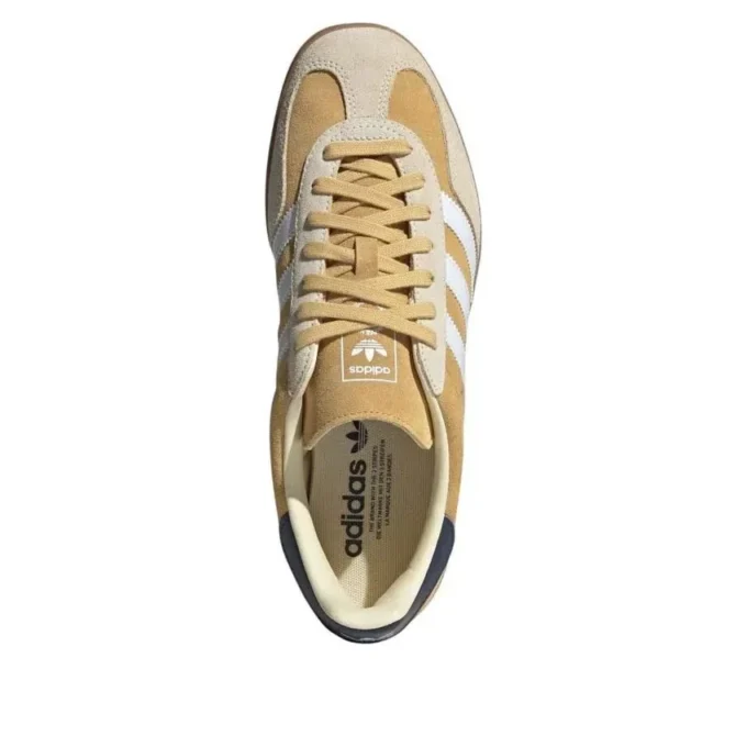 Adidas Gazelle Indoor «Tan Navy White»