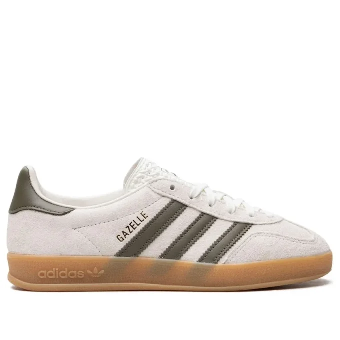 Adidas Gazelle Indoor «White Olive Strata»
