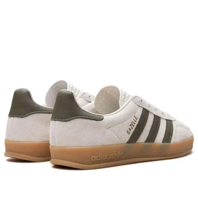 Adidas Gazelle Indoor «White Olive Strata»