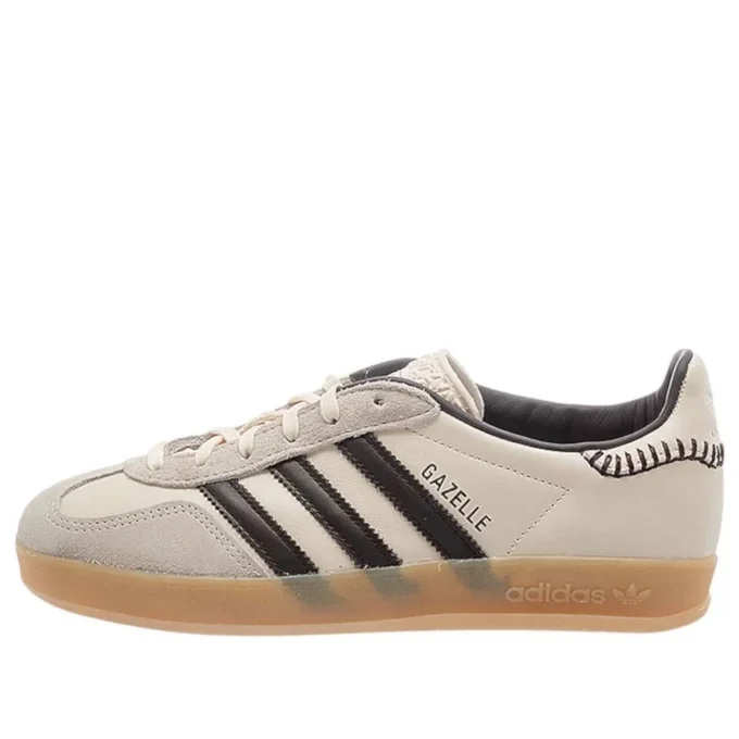 Adidas Gazelle Indoor «Wonder White Dark Brown Gum Four»