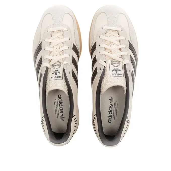 Adidas Gazelle Indoor «Wonder White Dark Brown Gum Four»