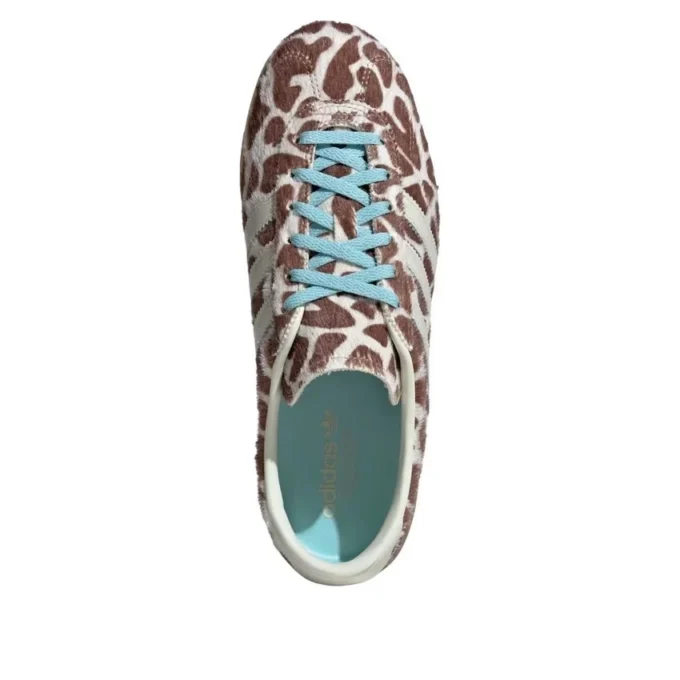 Adidas Gazelle Lo Pro «Giraffe Print Crystal Linen Gum»