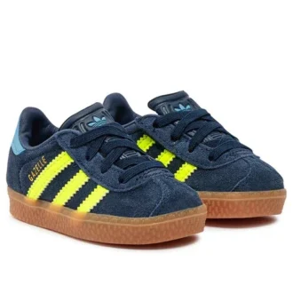 Adidas Gazelle «Night Indigo Solar Yellow»