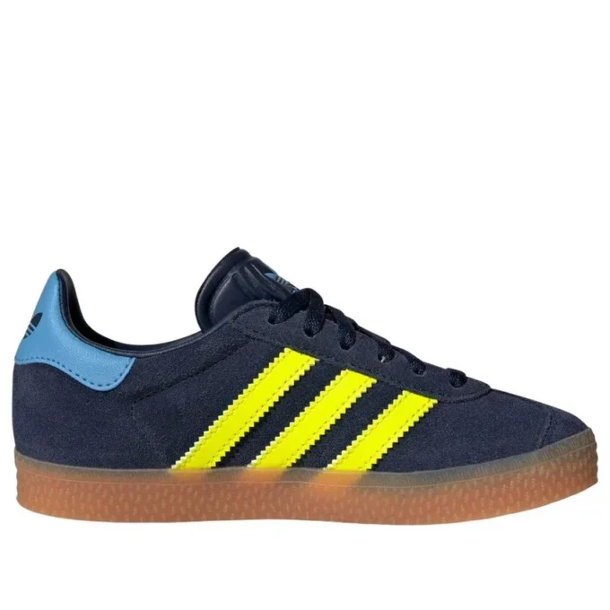 Adidas Gazelle «Night Indigo Solar Yellow»