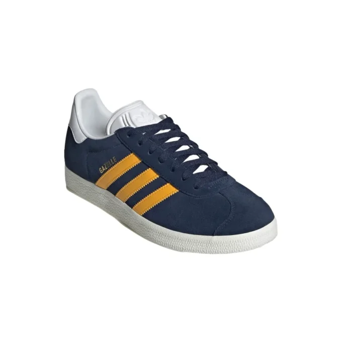 Adidas Gazelle «Night Indigo Yellow White»