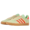 Adidas Gazelle «Semi Green Spark Solar Orange Gum»