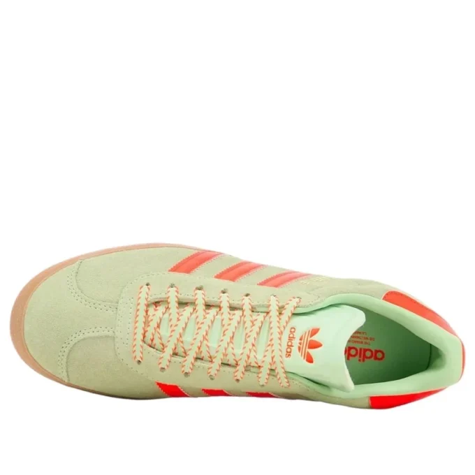 Adidas Gazelle «Semi Green Spark Solar Orange Gum»