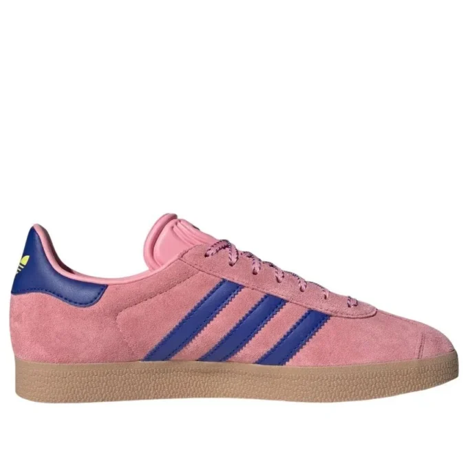 Adidas Gazelle «Semi Pink Spark Lucid Blue Pure Sulfur»