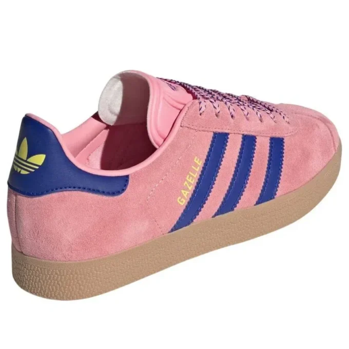 Adidas Gazelle «Semi Pink Spark Lucid Blue Pure Sulfur»