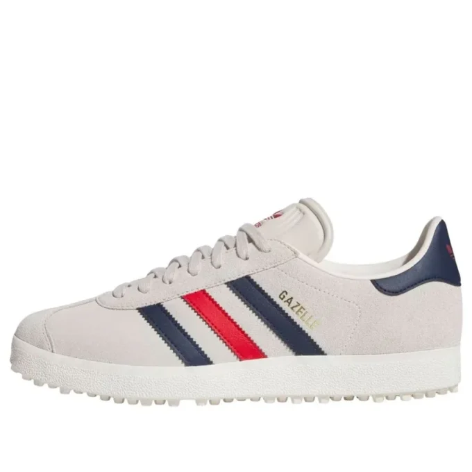 Adidas Gazelle Spikeless Golf «Alumina Night Indigo Better Scarlet»