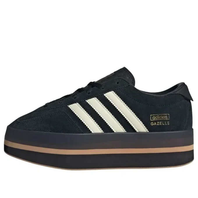 Adidas Gazelle Stack «Core Black Cream Gum»