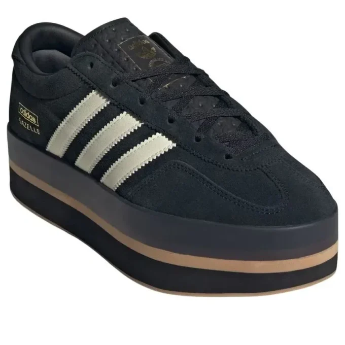 Adidas Gazelle Stack «Core Black Cream Gum»