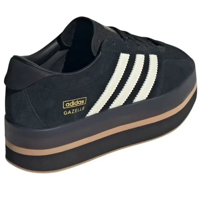 Adidas Gazelle Stack «Core Black Cream Gum»
