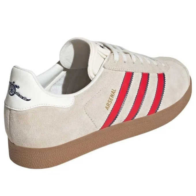Adidas Gazelle Terrace Icons «Arsenal – Off-White Scarlet Gum»