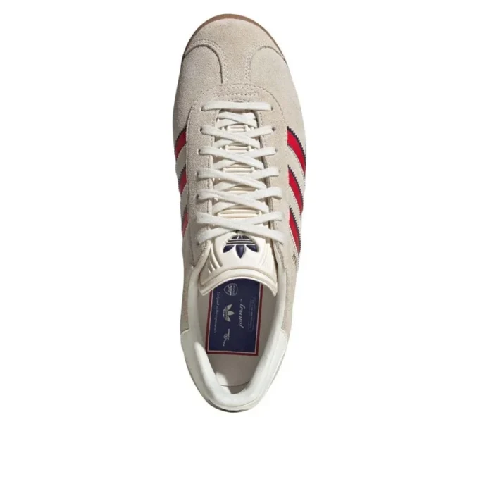 Adidas Gazelle Terrace Icons «Arsenal – Off-White Scarlet Gum»