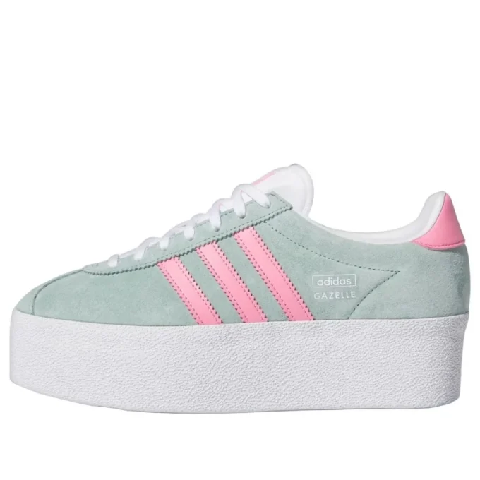 Adidas Gazelle up «Hazy Green Bliss Pink»