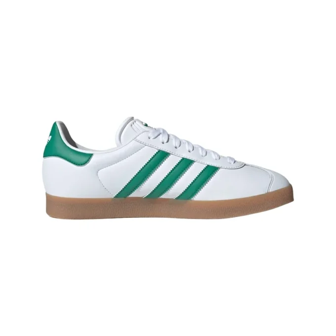 Adidas Gazelle «White Bold Green Gum»