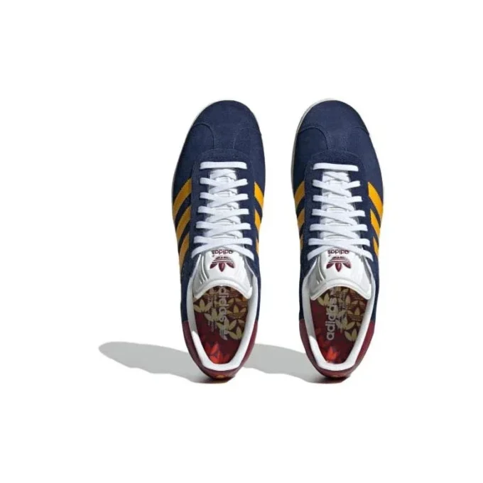 Adidas Originals «Dark Blue Crew Yellow Burgundy»