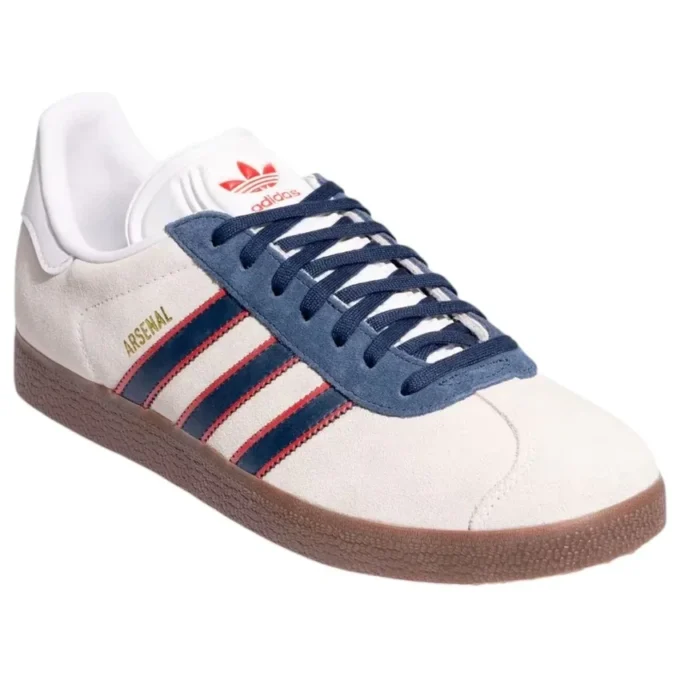 Adidas X Arsenal Gazelle «Cloud White Red Collegiate Navy»