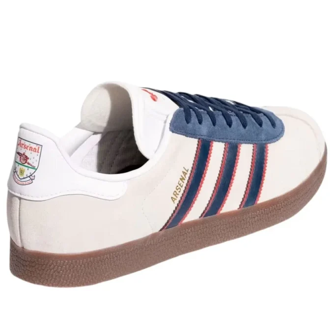 Adidas X Arsenal Gazelle «Cloud White Red Collegiate Navy»